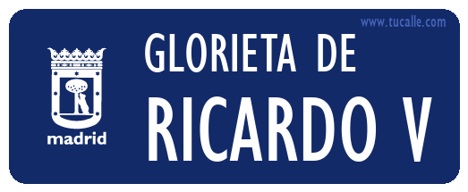 cartel_de_glorieta-de-Ricardo V_en_madrid
